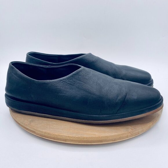 Fear of God Shoes Mens 10 43 Black Leather Flat Loafers Quiet Luxury Italy main image 4